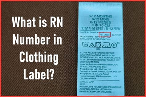 fake rn number on clothes|what is a rn number.